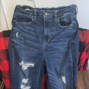 American eagle curvy super high rise jegging